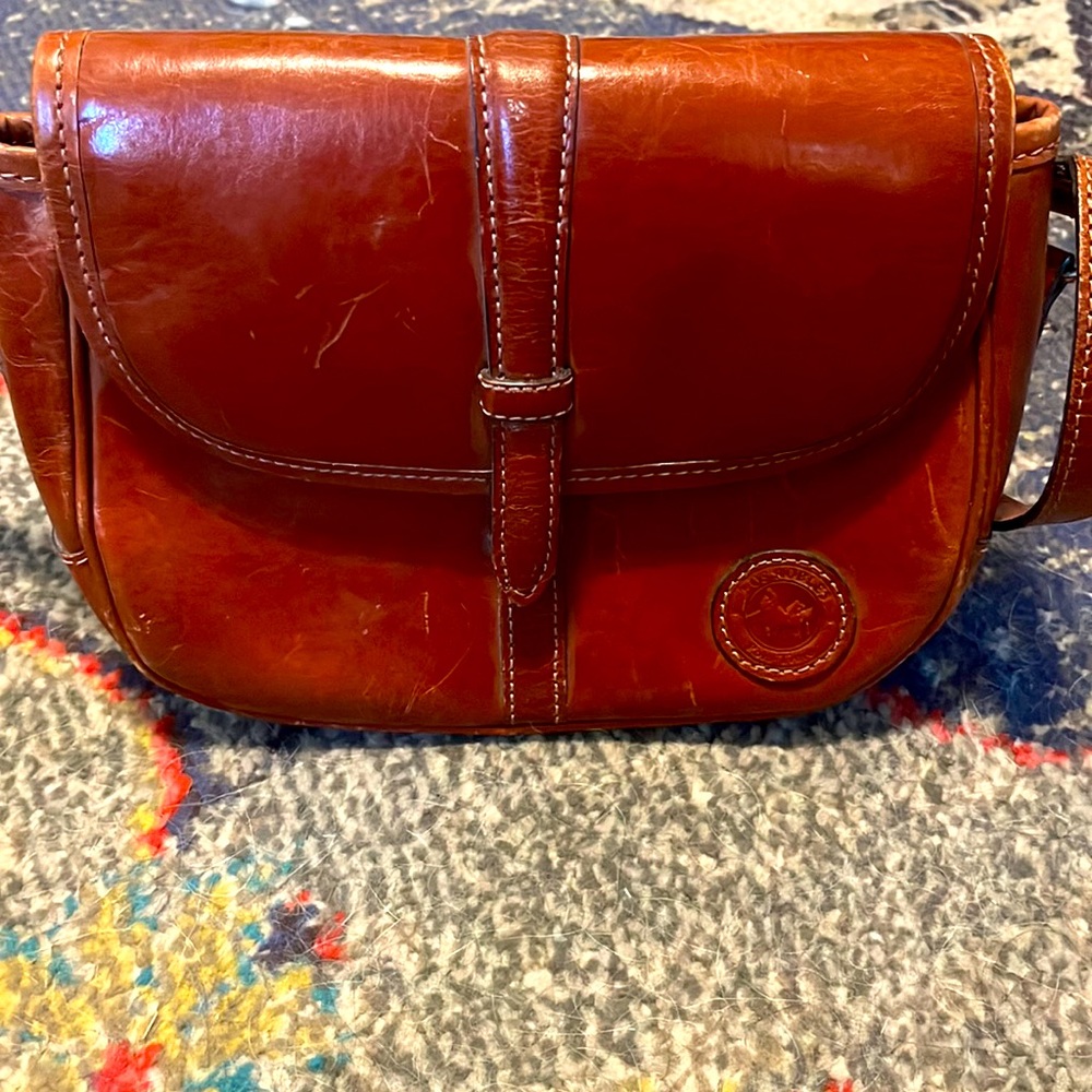 Vintage leather crossbody bag from Los Robles Polo Time